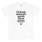 The #WhiteBballPains T-Shirt Front