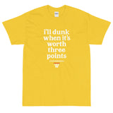 The #WhiteBballPains T-Shirt Front