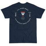 #WhiteBballPains Circle Logo T-Shirt