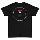 #WhiteBballPains Circle Logo T-Shirt