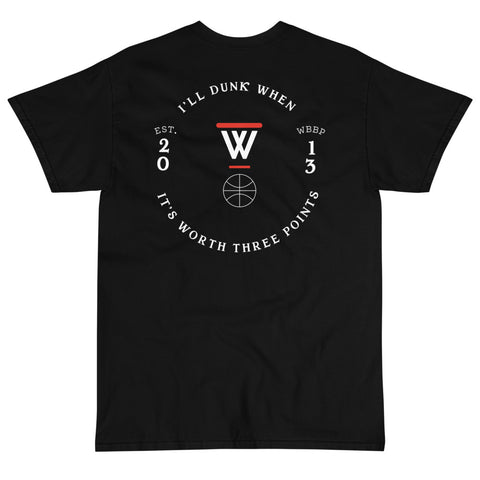 #WhiteBballPains Circle Logo T-Shirt