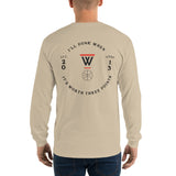 #WhiteBballPains Circle Logo Long Sleeve