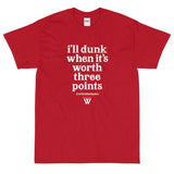 The #WhiteBballPains T-Shirt Front