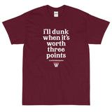 The #WhiteBballPains T-Shirt Front