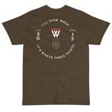 #WhiteBballPains Circle Logo T-Shirt