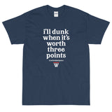 The #WhiteBballPains T-Shirt Front