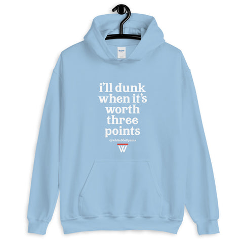The #WhiteBballPains Hoodie Front Only